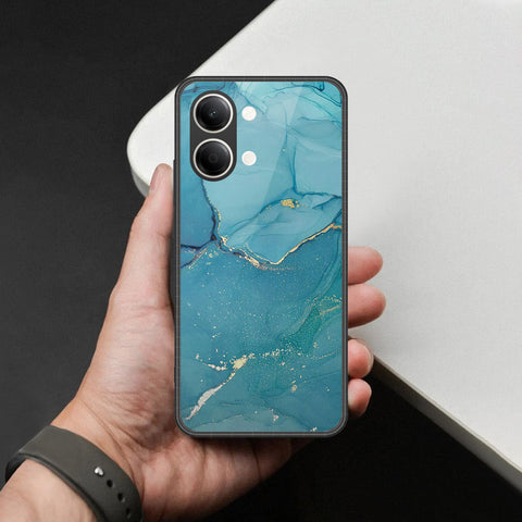 Vivo Y11 5G Cover - Mystic Marble Series - HQ Ultra Shine Premium Infinity Glass Soft Silicon Borders Case