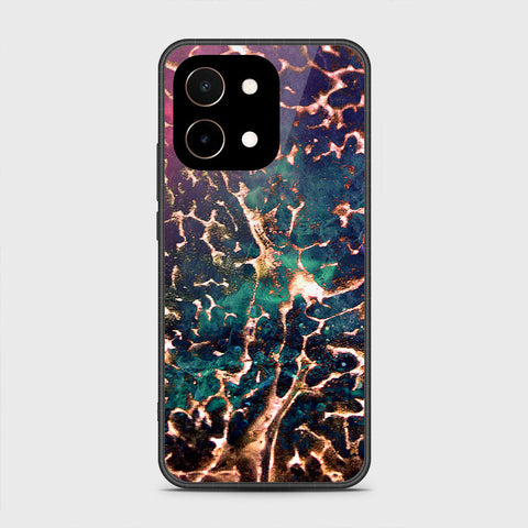 Vivo Y28 4G Cover - Colorful Marble Series - HQ Premium Shine Durable Shatterproof Case