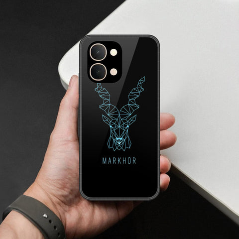 Vivo Y500i Cover - Markhor Series - HQ Ultra Shine Premium Infinity Glass Soft Silicon Borders Case