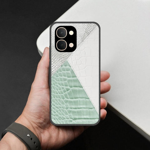 Vivo Y51 Pro Cover - Printed Skins Series - HQ Ultra Shine Premium Infinity Glass Soft Silicon Borders Case