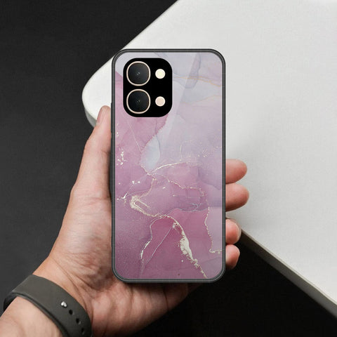 Vivo Y51 Pro Cover - Mystic Marble Series - HQ Ultra Shine Premium Infinity Glass Soft Silicon Borders Case