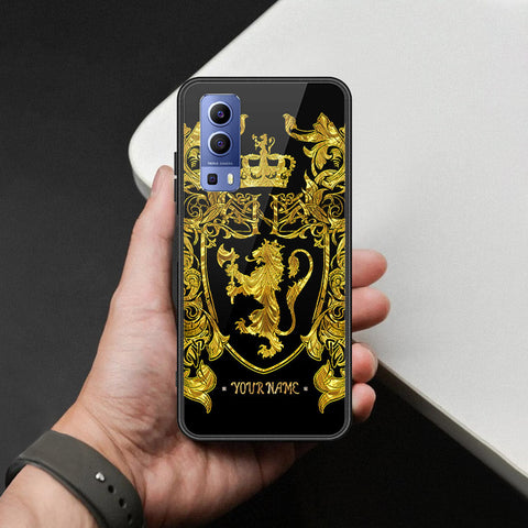 Vivo Y52 5G - Gold Series - HQ Ultra Shine Premium Infinity Glass Soft Silicon Borders Case