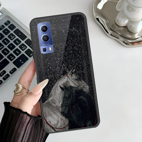 Vivo Y52 5G Cover - ONation Persian Rugs Series 3 - HQ Ultra Shine Premium Infinity Glass Soft Silicon Borders Case