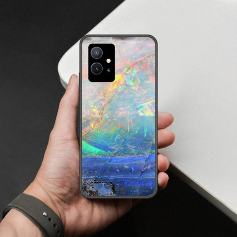 Vivo Y55 5G Cover - Colorful Marble Series - HQ Premium Shine Durable Shatterproof Case