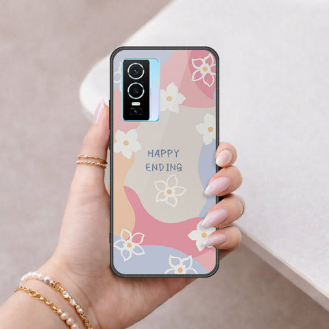 Vivo Y76s Cover - Happy Series - HQ Premium Shine Durable Shatterproof Case