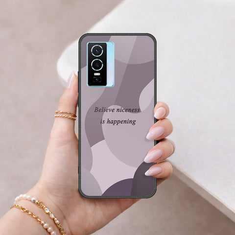 Vivo Y76s Cover - Happy Series - HQ Premium Shine Durable Shatterproof Case