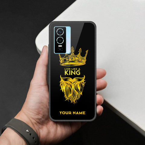 Vivo Y76 5G Cover - Gold Series - HQ Premium Shine Durable Shatterproof Case