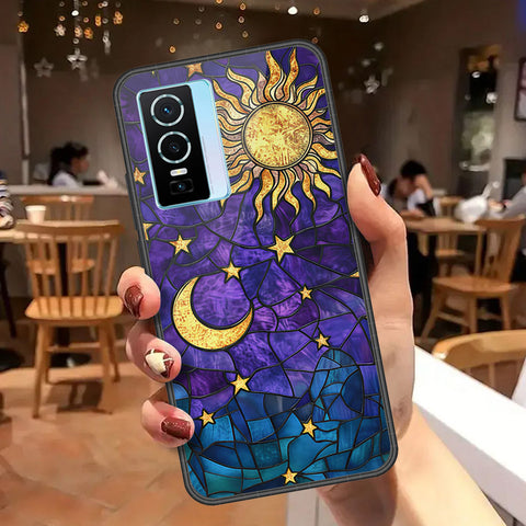 Vivo Y76s Cover - Celestial Starry Universe Series - HQ Premium Shine Durable Shatterproof Case