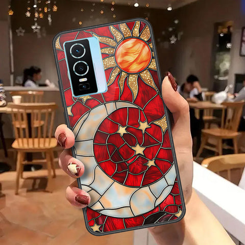 Vivo Y76s Cover - Celestial Starry Universe Series - HQ Premium Shine Durable Shatterproof Case