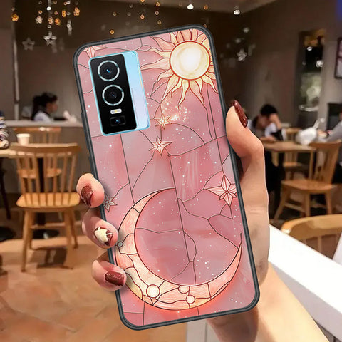 Vivo Y76s Cover - Celestial Starry Universe Series - HQ Premium Shine Durable Shatterproof Case