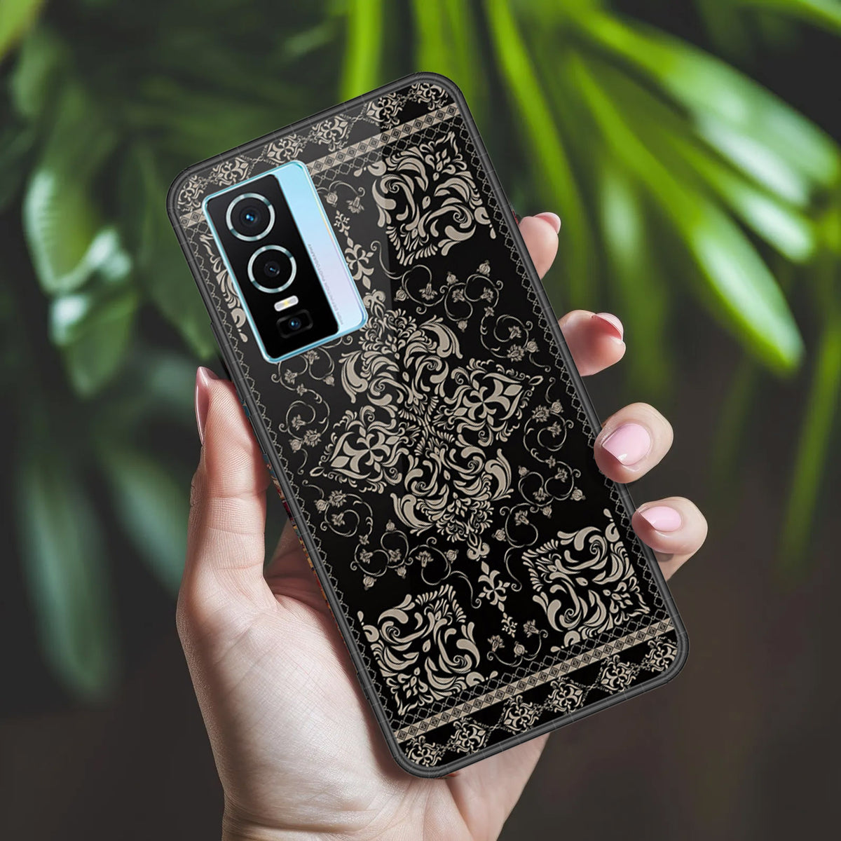 Vivo Y76s Cover - ONation Persian Rugs Series 2 - HQ Premium Shine Durable Shatterproof Case