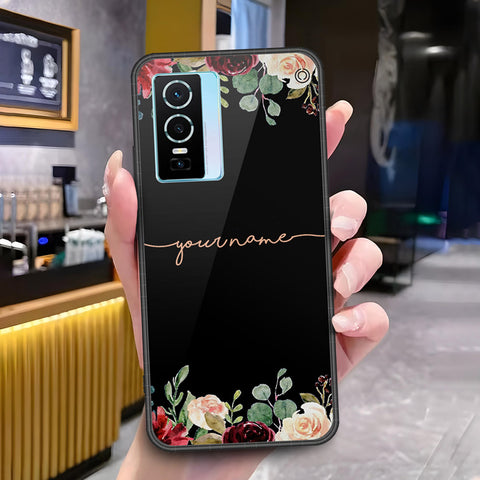 Vivo Y76 5G Cover - ONation Your Name Series - HQ Premium Shine Durable Shatterproof Case