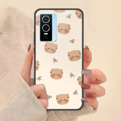 Vivo Y76s Cover - Onation Bow Series - HQ Premium Shine Durable Shatterproof Case