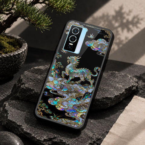 Vivo Y76s Cover - Pearl Dynasty Series - HQ Premium Shine Durable Shatterproof Case
