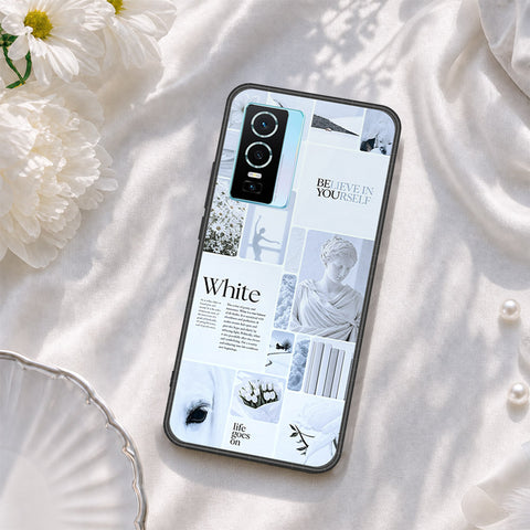 Vivo Y76 5G Cover - ONation Aesthetic Collage Series - HQ Premium Shine Durable Shatterproof Case