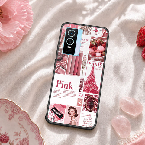 Vivo Y76 5G Cover - ONation Aesthetic Collage Series - HQ Premium Shine Durable Shatterproof Case