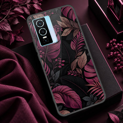 Vivo Y76 5G Cover - ONation Botancial Bloom Series - HQ Premium Shine Durable Shatterproof Case