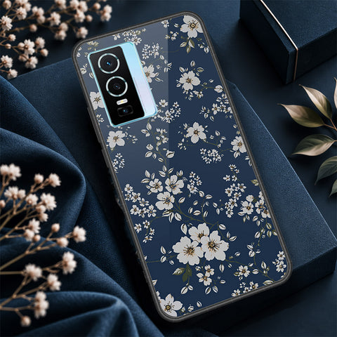 Vivo Y76 5G Cover - ONation Botancial Bloom Series - HQ Premium Shine Durable Shatterproof Case