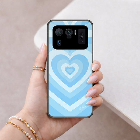 Xiaomi Mi 11 Ultra Cover - O'Nation Heartbeat Series - HQ Ultra Shine Premium Infinity Glass Soft Silicon Borders Case