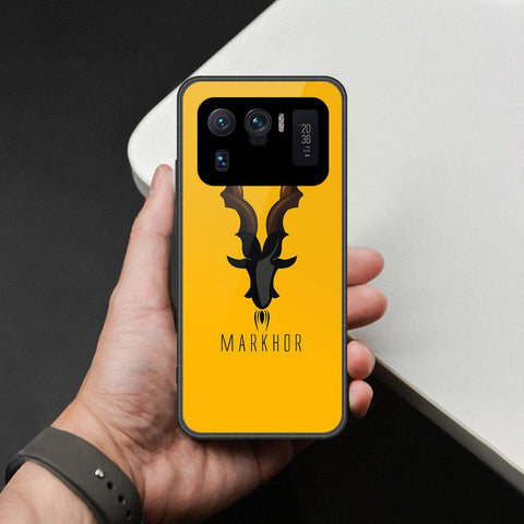 Xiaomi Mi 11 Ultra Cover - Markhor Series - HQ Ultra Shine Premium Infinity Glass Soft Silicon Borders Case
