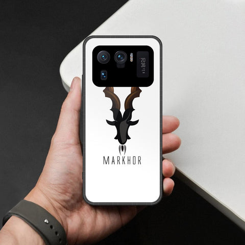 Xiaomi Mi 11 Ultra Cover - Markhor Series - HQ Ultra Shine Premium Infinity Glass Soft Silicon Borders Case