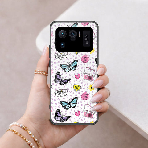 Xiaomi Mi 11 Ultra Cover - Vanilla Dream Series - HQ Ultra Shine Premium Infinity Glass Soft Silicon Borders Case
