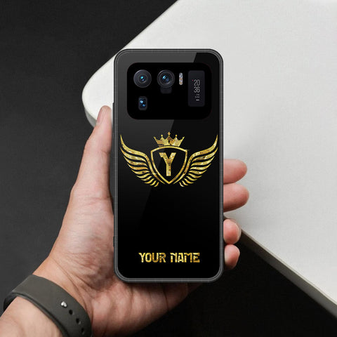 Xiaomi Mi 11 Ultra Cover - Gold Series - HQ Ultra Shine Premium Infinity Glass Soft Silicon Borders Case