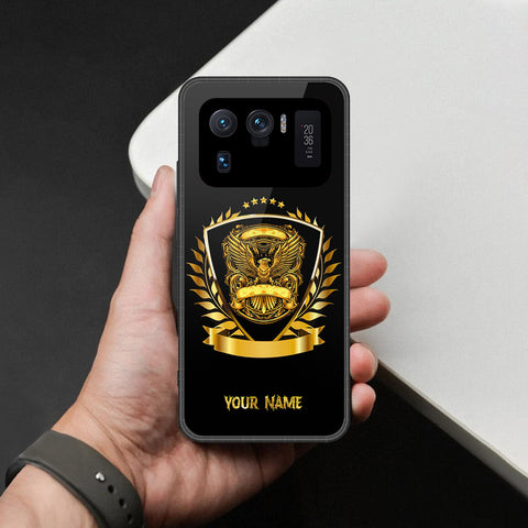 Xiaomi Mi 11 Ultra Cover - Gold Series - HQ Ultra Shine Premium Infinity Glass Soft Silicon Borders Case