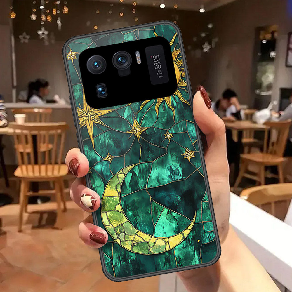 Xiaomi Mi 11 Ultra Cover - Celestial Starry Universe Series - HQ Ultra Shine Premium Infinity Glass Soft Silicon Borders Case