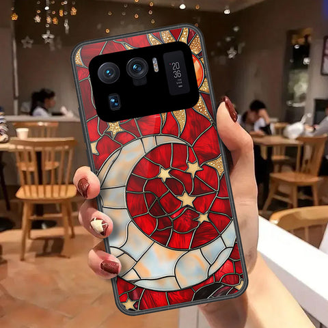 Xiaomi Mi 11 Ultra Cover - Celestial Starry Universe Series - HQ Ultra Shine Premium Infinity Glass Soft Silicon Borders Case
