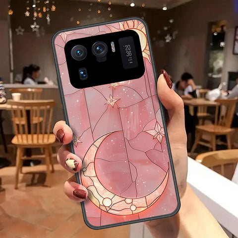 Xiaomi Mi 11 Ultra Cover - Celestial Starry Universe Series - HQ Ultra Shine Premium Infinity Glass Soft Silicon Borders Case