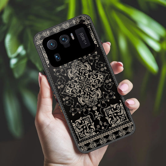Xiaomi Mi 11 Ultra Cover - ONation Persian Rugs Series 2 - HQ Ultra Shine Premium Infinity Glass Soft Silicon Borders Case