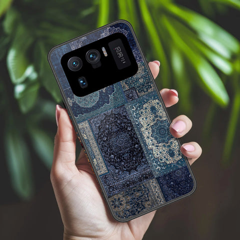 Xiaomi Mi 11 Ultra Cover - ONation Persian Rugs Series 2 - HQ Ultra Shine Premium Infinity Glass Soft Silicon Borders Case