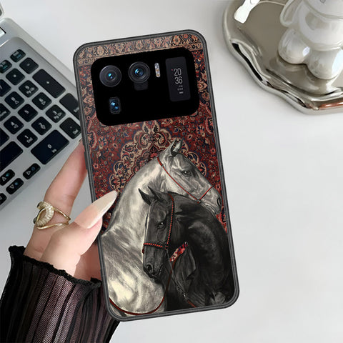 Xiaomi Mi 11 Ultra Cover - ONation Persian Rugs Series 3 - HQ Ultra Shine Premium Infinity Glass Soft Silicon Borders Case