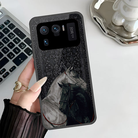 Xiaomi Mi 11 Ultra Cover - ONation Persian Rugs Series 3 - HQ Ultra Shine Premium Infinity Glass Soft Silicon Borders Case