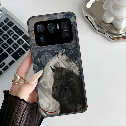 Xiaomi Mi 11 Ultra Cover - ONation Persian Rugs Series 3 - HQ Ultra Shine Premium Infinity Glass Soft Silicon Borders Case