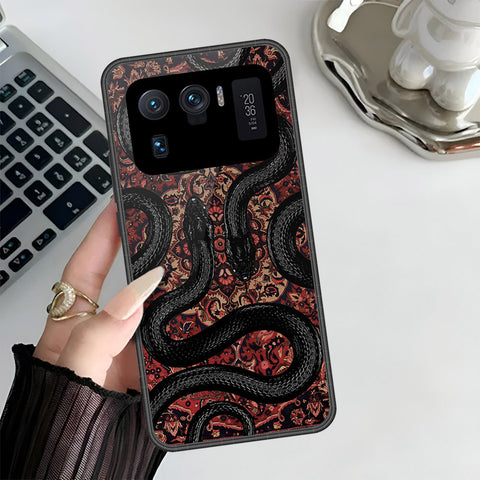Xiaomi Mi 11 Ultra Cover - ONation Persian Rugs Series 3 - HQ Ultra Shine Premium Infinity Glass Soft Silicon Borders Case