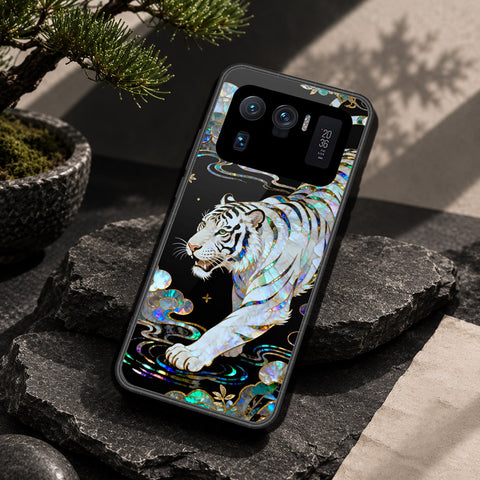 Xiaomi Mi 11 Ultra Cover - Pearl Dynasty Series - HQ Ultra Shine Premium Infinity Glass Soft Silicon Borders Case