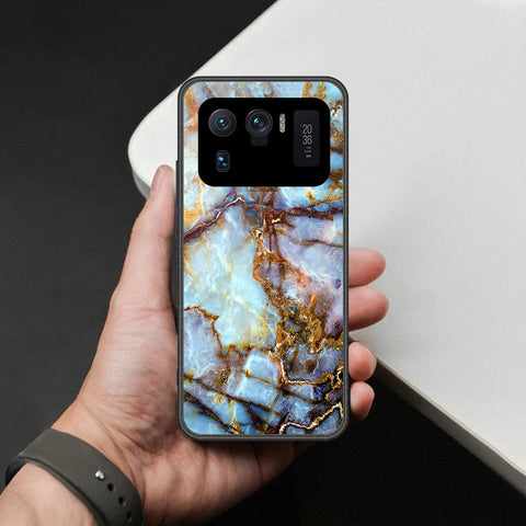 Xiaomi Mi 11 Ultra Cover - Colorful Marble Series - HQ Ultra Shine Premium Infinity Glass Soft Silicon Borders Case