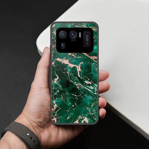 Xiaomi Mi 11 Ultra Cover - Colorful Marble Series - HQ Ultra Shine Premium Infinity Glass Soft Silicon Borders Case