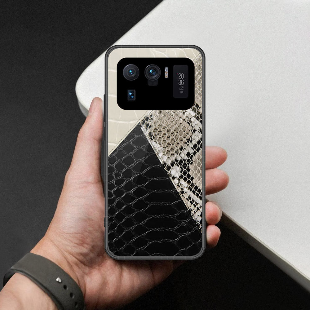 Xiaomi Mi 11 Ultra Cover - Printed Skins Series - HQ Ultra Shine Premium Infinity Glass Soft Silicon Borders Case