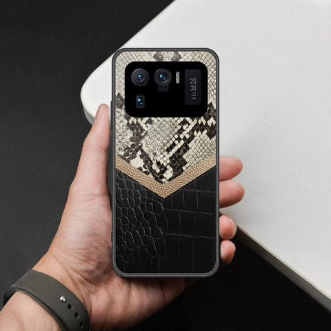 Xiaomi Mi 11 Ultra Cover - Printed Skins Series - HQ Ultra Shine Premium Infinity Glass Soft Silicon Borders Case