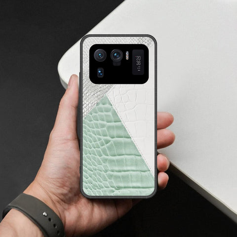 Xiaomi Mi 11 Ultra Cover - Printed Skins Series - HQ Ultra Shine Premium Infinity Glass Soft Silicon Borders Case