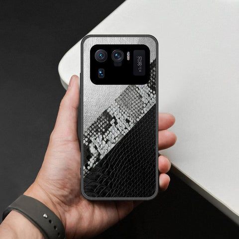 Xiaomi Mi 11 Ultra Cover - Printed Skins Series - HQ Ultra Shine Premium Infinity Glass Soft Silicon Borders Case