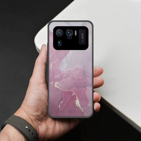 Xiaomi Mi 11 Ultra Cover - Mystic Marble Series - HQ Ultra Shine Premium Infinity Glass Soft Silicon Borders Case