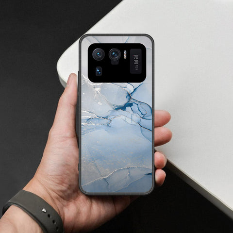 Xiaomi Mi 11 Ultra Cover - Mystic Marble Series - HQ Ultra Shine Premium Infinity Glass Soft Silicon Borders Case