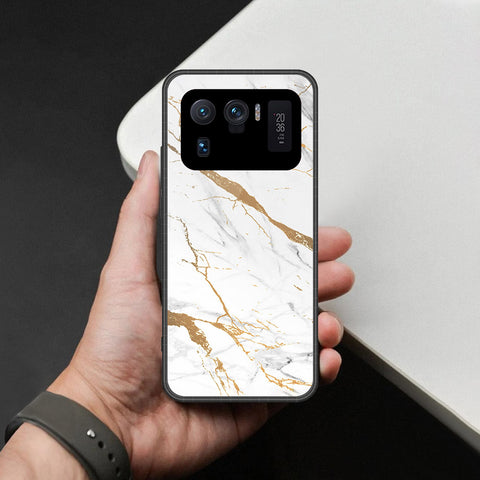 Xiaomi Mi 11 Ultra Cover - Mystic Marble Series - HQ Ultra Shine Premium Infinity Glass Soft Silicon Borders Case