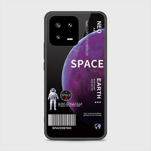 Xiaomi 13 Cover- Limitless Series - HQ Ultra Shine Premium Infinity Glass Soft Silicon Borders Case