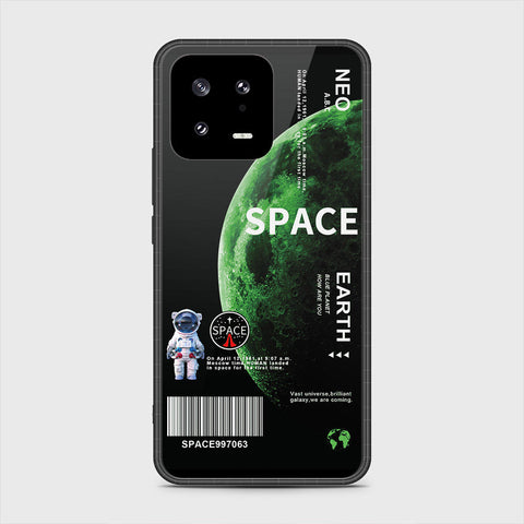 Xiaomi 13 Cover- Limitless Series - HQ Ultra Shine Premium Infinity Glass Soft Silicon Borders Case