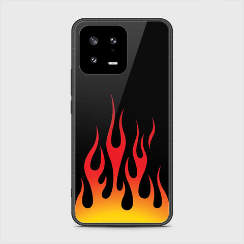 Xiaomi 13 Cover- Stellar Series - HQ Ultra Shine Premium Infinity Glass Soft Silicon Borders Case